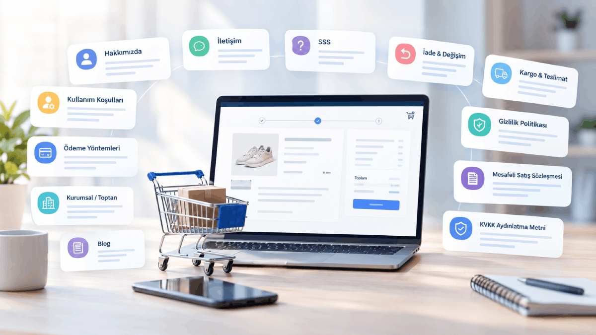 E-Ticaret Sitelerinde Bulunması Gereken Sayfalar